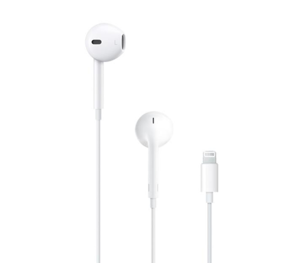 APPLE EarPods ze złączem Lightning MMTN2ZM/A - 329676 - zdjęcie